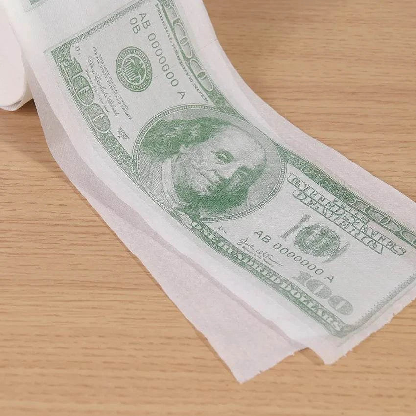 Billionaire Butt Toilet Paper 💩Want to add a touch of financial flair to your daily visits to the porcelain throne? Look no further! Our Money Toilet Paper is here to turn every bathroom break intSHOP ALL I WANTShop All I WantBillionaire Butt Toilet Paper