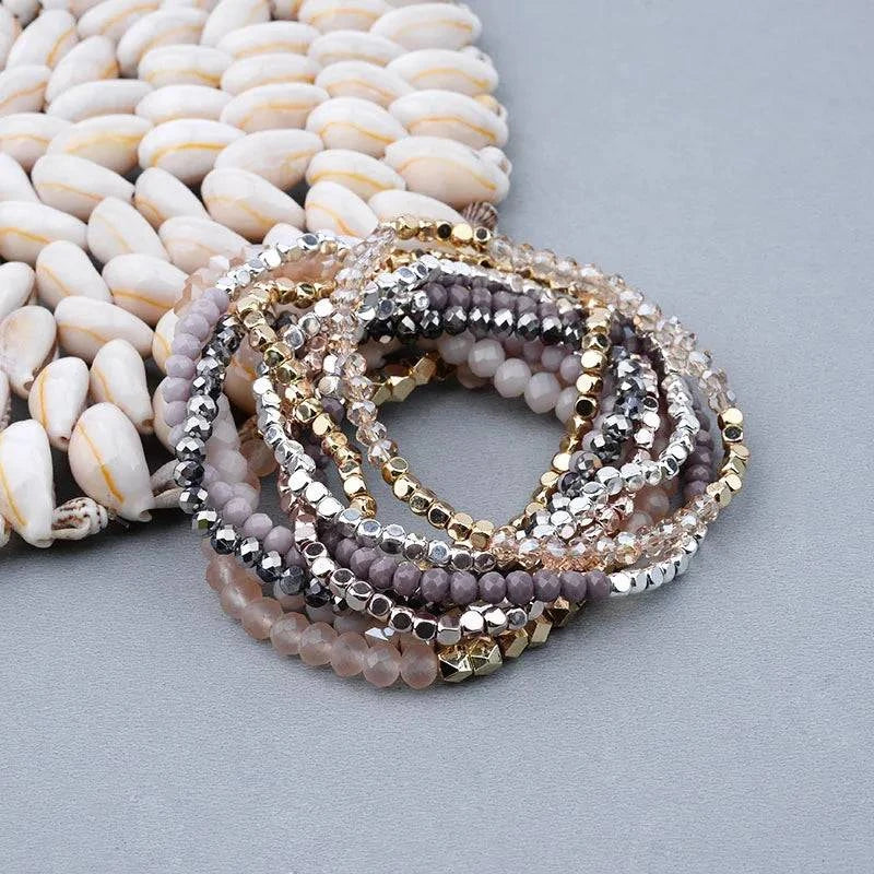 Multicolor Bohemian Crystal Bracelets 🐬Step into the vibrant world of Bohemian allure with our Multicolor Crystal Bracelets – a fusion of free-spirited charm and dazzling elegance.
🌈 Colorful KaleidoscopSHOP ALL I WANTShop All I WantMulticolor Bohemian Crystal Bracelets