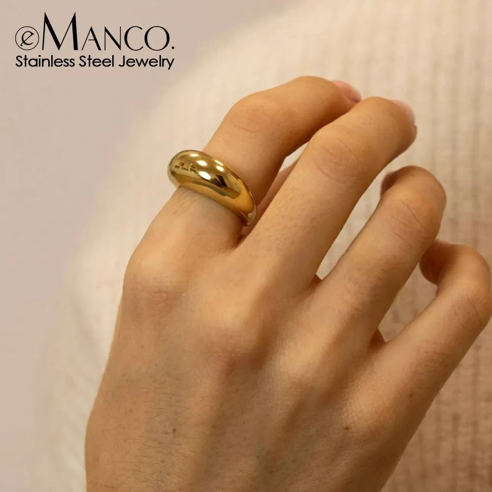 Gold & Silver Stainless Steel Rings✨ Timeless Brilliance: Classic pieces that never go out of style. 💖 Durable & Hypoallergenic: Perfect for everyday wear. ✨ Stainless Steel Strength: Rings that SHOP ALL I WANTShop All I WantGold & Silver Stainless Steel Rings