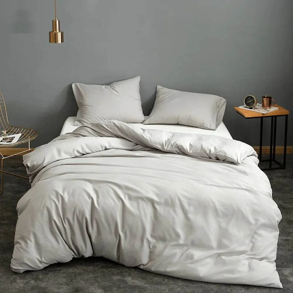 Shop All I Want Bonenjoy 1pc White Duvet Cover, Solid Color Bedding Quilt Cover, SinglTransform your bedroom with this elegant White Duvet Cover by Bonenjoy, a perfect choice for modern home design ideas. Crafted from 100% polyester with a soft sandinShop All I WantShop All I WantBonenjoy 1pc White Duvet Cover, Solid Color Bedding Quilt Cover, Single/Double/Queen Size ποΈ
