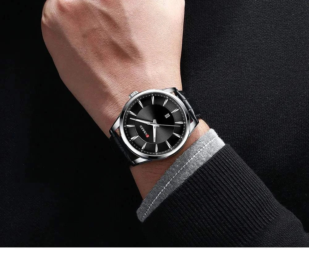 Men's Leather Strap Watch | Top Luxury Brand Business Wristwatch ⌚Discover the perfect blend of elegance and functionality with our men's leather strap watch. This top luxury brand timepiece is designed for the modern man, featurinShop All I WantShop All I WantTop Luxury Brand Business Wristwatch ⌚