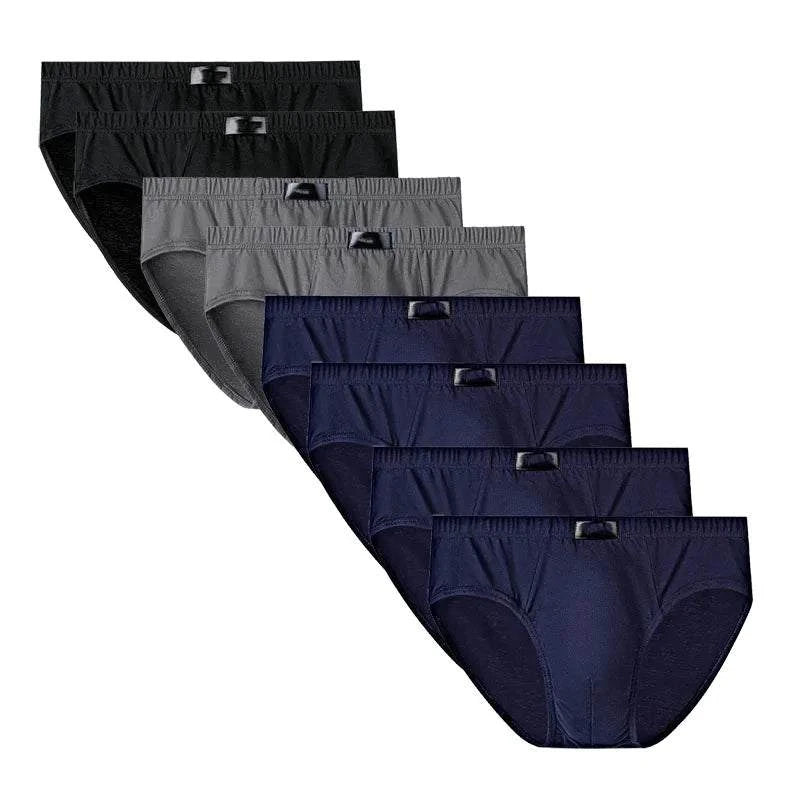 8Pcs Fashion Men's Panties Set | Comfortable Cotton Underwear for Men Upgrade your essentials with this 8Pcs fashion men's panties set, designed for comfort and style. Made from soft cotton, these briefs feature a sexy bikini cut that Shop All I WantShop All I WantComfortable Cotton Underwear