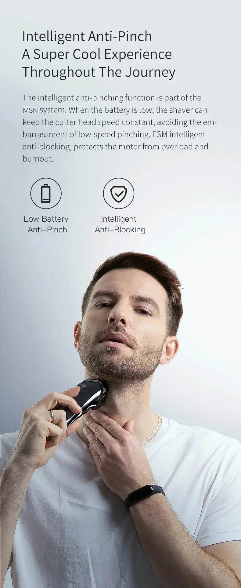 Men's Smart Electric Shaver – Waterproof Beard Trimmer for Wet & Dry UUpgrade your grooming routine with this Men's Smart Electric Shaver, designed for both wet and dry shaving. Featuring an IPX7 waterproof rating, it’s perfect for useShop All I WantShop All I WantMen's Smart