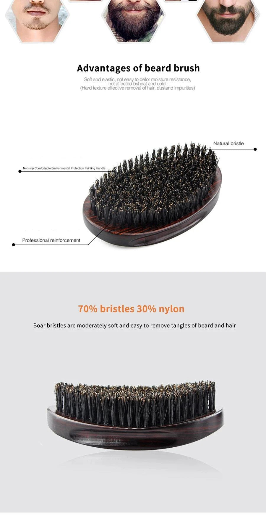 New MAN Hair Brush – Boar Bristle Beard & Shaving Comb for Face MassagAchieve a polished look with the New MAN Hair Brush, expertly designed for the modern man. This boar bristle brush is perfect for grooming beards, ensuring a well-keShop All I WantShop All I WantMAN Hair Brush – Boar Bristle Beard & Shaving Comb