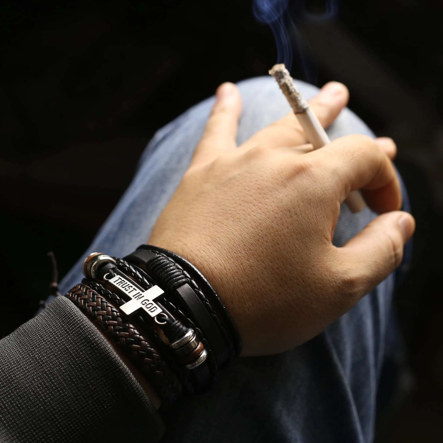 Leather Bracelets Sets ๐ฟ๐Elevate your style and make a statement with our Leather Bracelets Set - a fashionable and versatile accessory that adds a touch of edge to your look. ๐ฟ๐
Key FeatuSHOP ALL I WANTShop All I WantLeather Bracelets Sets