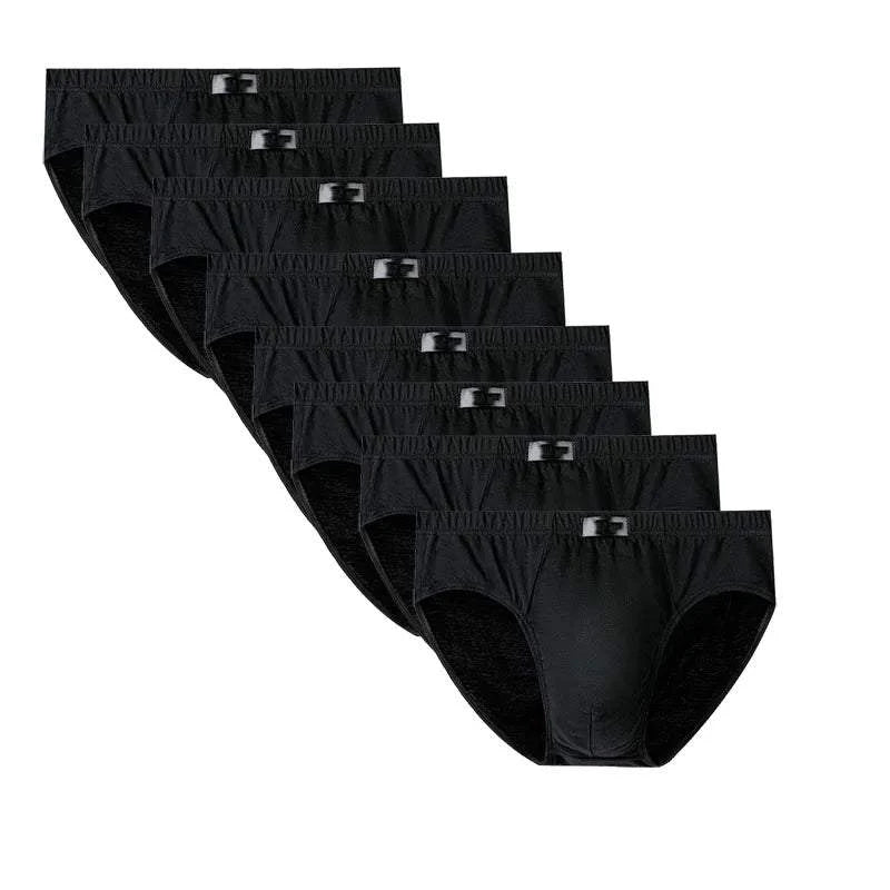 8Pcs Fashion Men's Panties Set | Comfortable Cotton Underwear for Men Upgrade your essentials with this 8Pcs fashion men's panties set, designed for comfort and style. Made from soft cotton, these briefs feature a sexy bikini cut that Shop All I WantShop All I WantComfortable Cotton Underwear