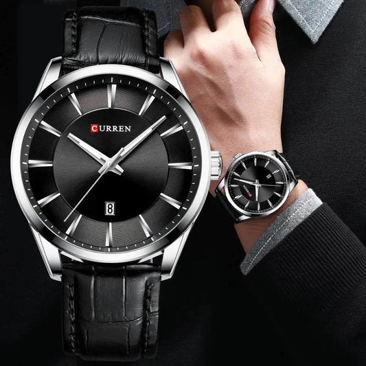 Men's Leather Strap Watch | Top Luxury Brand Business Wristwatch ⌚Discover the perfect blend of elegance and functionality with our men's leather strap watch. This top luxury brand timepiece is designed for the modern man, featurinShop All I WantShop All I WantTop Luxury Brand Business Wristwatch ⌚