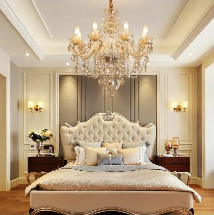 Crystal Chandelier πAdd a touch of luxury to your space with this stunning Crystal Chandelier. Featuring top K9 crystals, a polished chrome finish, and an art deco design, this chandeliShop All I WantShop All I WantCrystal Chandelier π