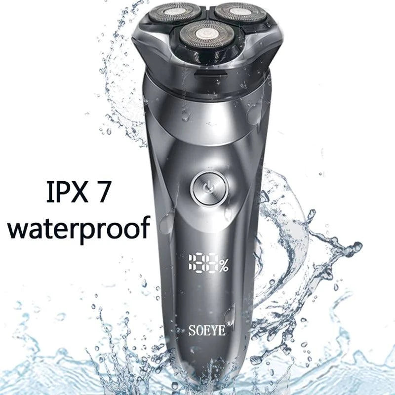 Men's Smart Electric Shaver – Waterproof Beard Trimmer for Wet & Dry UUpgrade your grooming routine with this Men's Smart Electric Shaver, designed for both wet and dry shaving. Featuring an IPX7 waterproof rating, it’s perfect for useShop All I WantShop All I WantMen's Smart