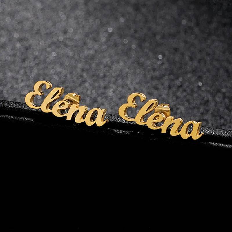 Custom Name Earrings ✨🎁Elevate your style with our Personalized Nameplate Stud Earrings - a unique and glamorous gift for yourself or a loved one. ✨🎁
Key Features:
💎 Personalized PerfectSHOP ALL I WANTShop All I WantCustom