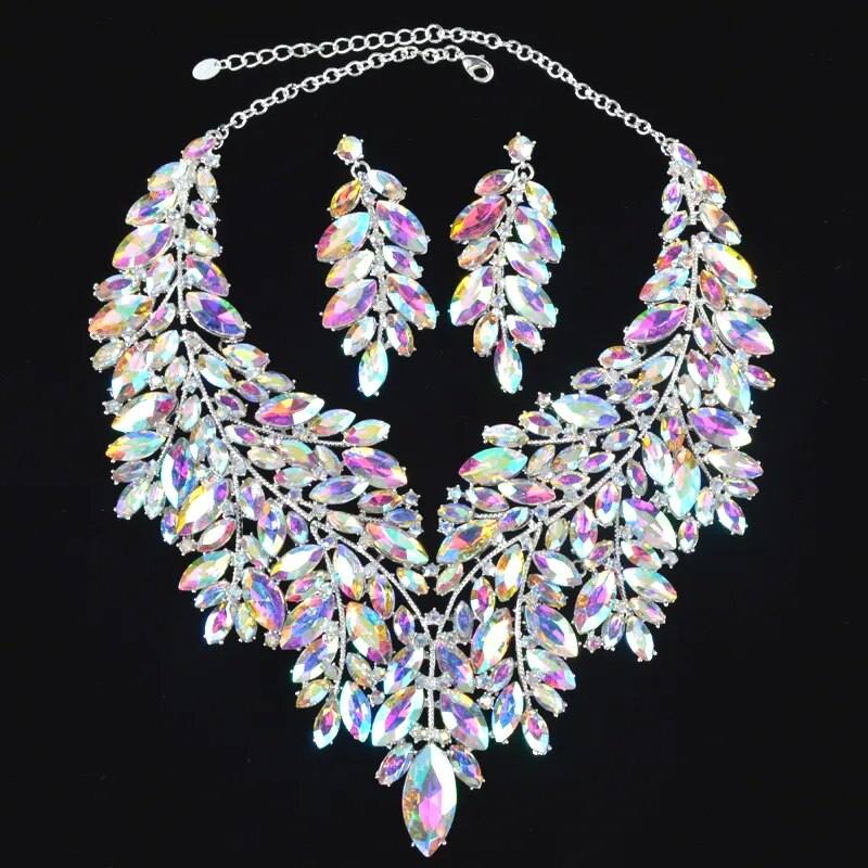 Rhinestone Crystal Jewelry Sets 💎SHOP ALL I WANTShop All I WantRhinestone Crystal Jewelry Sets