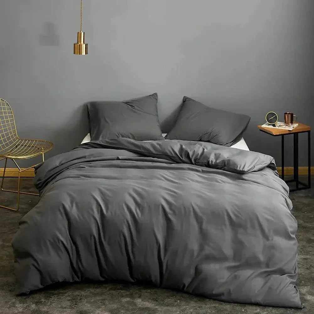 Shop All I Want Bonenjoy 1pc White Duvet Cover, Solid Color Bedding Quilt Cover, SinglTransform your bedroom with this elegant White Duvet Cover by Bonenjoy, a perfect choice for modern home design ideas. Crafted from 100% polyester with a soft sandinShop All I WantShop All I WantBonenjoy 1pc White Duvet Cover, Solid Color Bedding Quilt Cover, Single/Double/Queen Size ποΈ