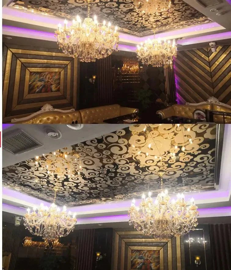 Crystal Chandelier πAdd a touch of luxury to your space with this stunning Crystal Chandelier. Featuring top K9 crystals, a polished chrome finish, and an art deco design, this chandeliShop All I WantShop All I WantCrystal Chandelier π
