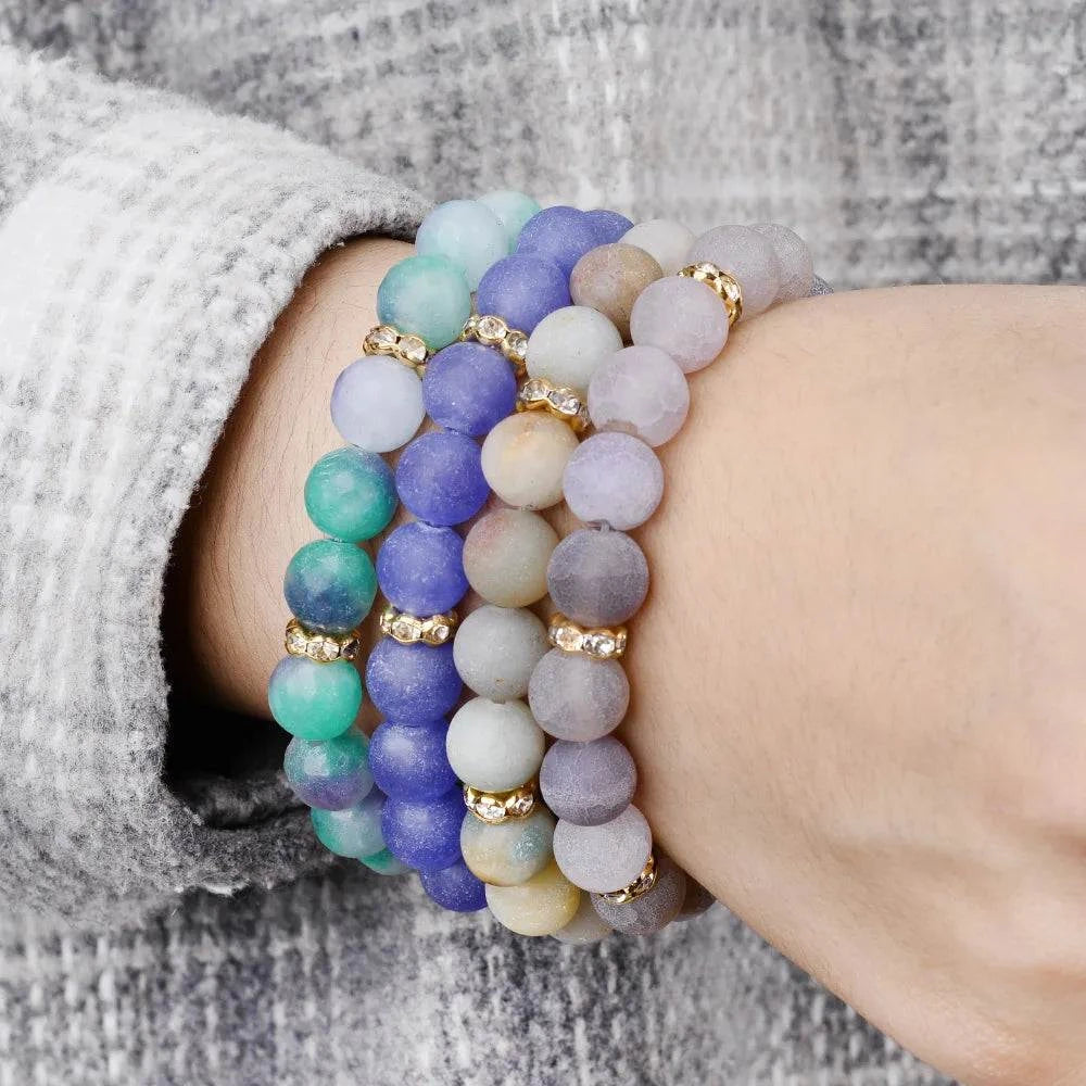 Colored Stone BraceletsDive into a world of exquisite charm with our Colored Stone Bracelets β a celebration of vibrant hues and timeless elegance.
π A Symphony of Colors: Adorn your wriSHOP ALL I WANTShop All I WantColored Stone Bracelets