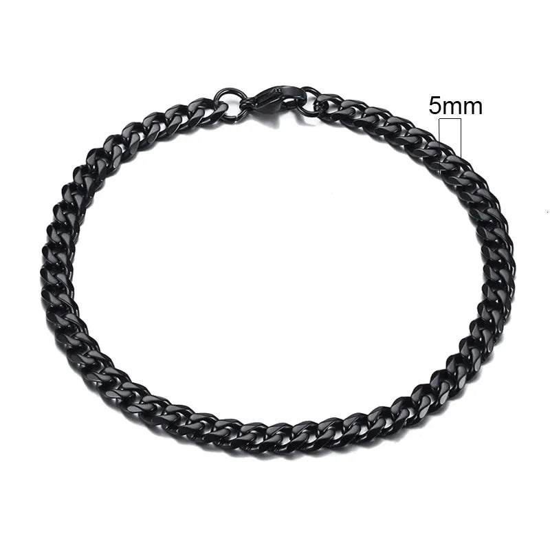 Men's Chunky Miami Curb Bracelet ππThese are stylish and versatile stainless steel bracelets that come in various widths, lengths, and colors, allowing you to find the perfect one to match your style SHOP ALL I WANTShop All I WantChunky Miami Curb Bracelet