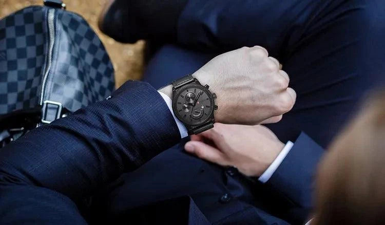 Luxury Wristwatch – Exquisite Timepiece for Timeless Elegance ⌚💎Elevate your style with this luxury wristwatch, designed for men who appreciate both fashion and functionality. This top brand timepiece combines a sleek quartz moveShop All I WantShop All I WantLuxury Wristwatch – Exquisite Timepiece