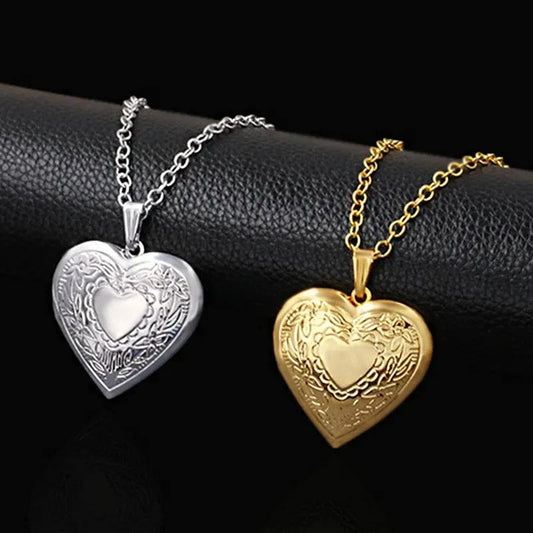 Gold Heart Locket Pendant Necklace 💖📸Capture your cherished moments and keep them close to your heart with our Gold Heart Locket Pendant Necklace - a timeless and sentimental piece of jewelry that's perSHOP ALL I WANTShop All I WantGold Heart Locket Pendant Necklace