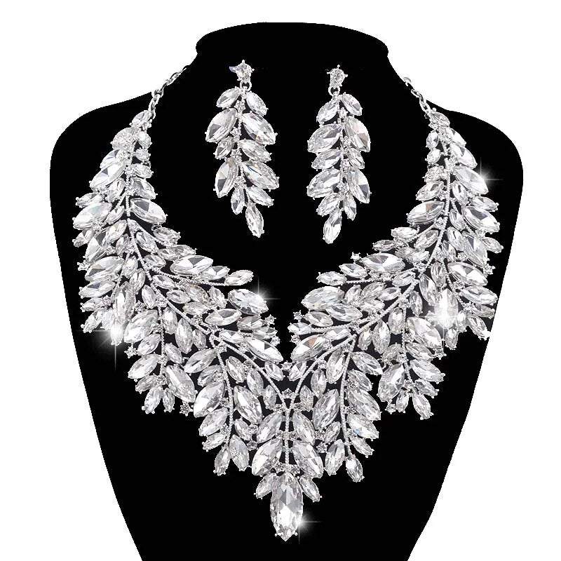 Rhinestone Crystal Jewelry Sets 💎SHOP ALL I WANTShop All I WantRhinestone Crystal Jewelry Sets