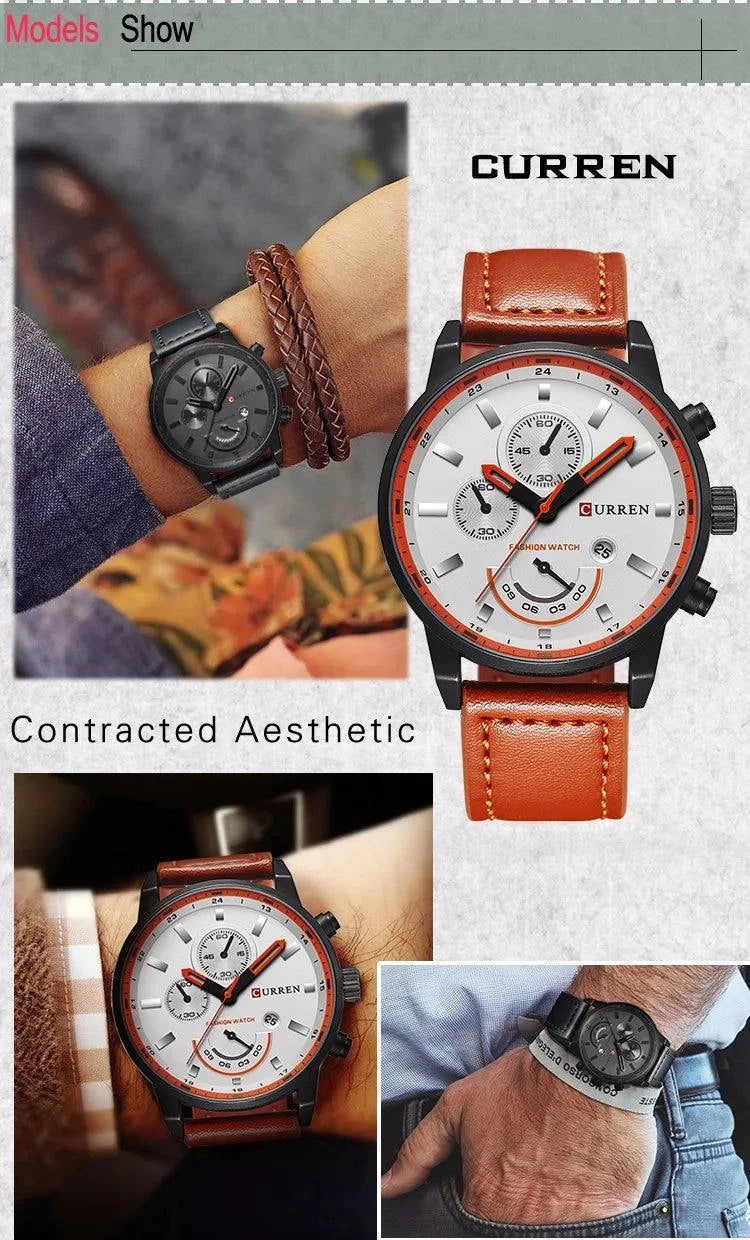 Luxury Wristwatch – Exquisite Timepiece for Timeless Elegance ⌚💎Elevate your style with this luxury wristwatch, designed for men who appreciate both fashion and functionality. This top brand timepiece combines a sleek quartz moveShop All I WantShop All I WantLuxury Wristwatch – Exquisite Timepiece