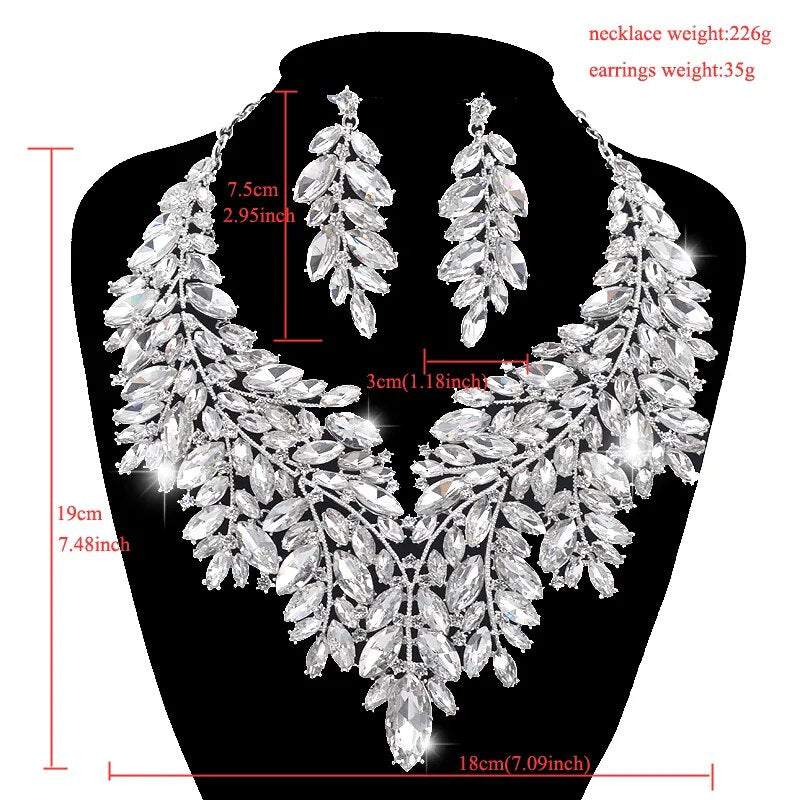Rhinestone Crystal Jewelry Sets 💎SHOP ALL I WANTShop All I WantRhinestone Crystal Jewelry Sets