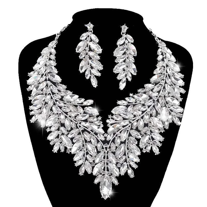 Rhinestone Crystal Jewelry Sets 💎SHOP ALL I WANTShop All I WantRhinestone Crystal Jewelry Sets