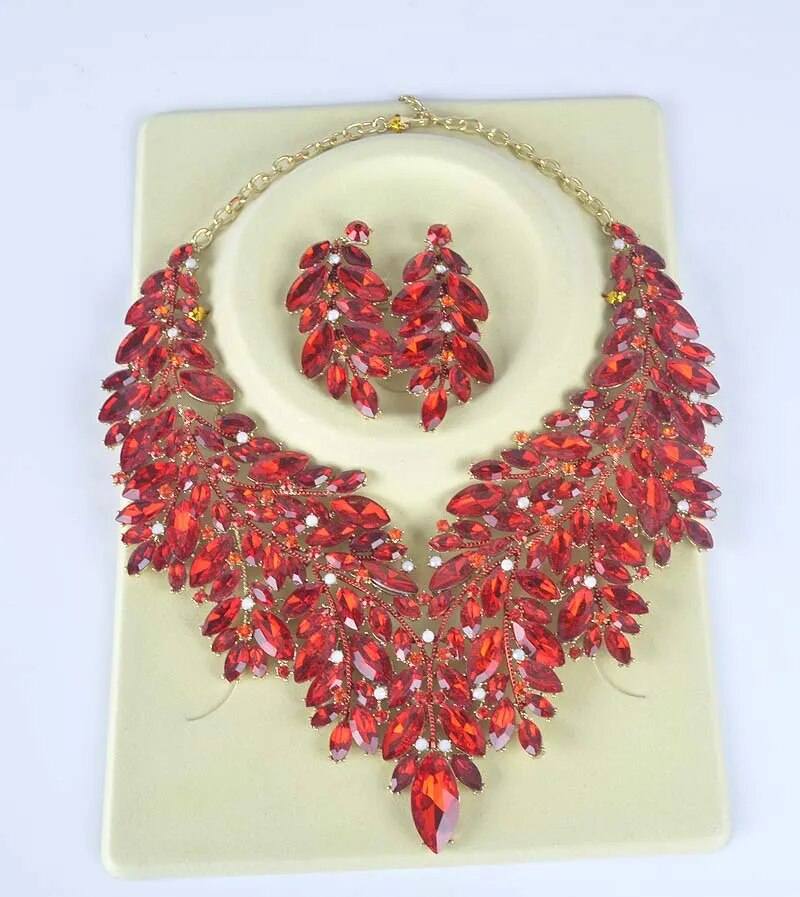 Rhinestone Crystal Jewelry Sets 💎SHOP ALL I WANTShop All I WantRhinestone Crystal Jewelry Sets