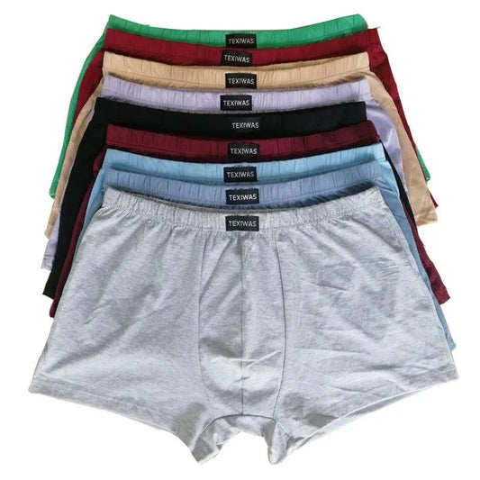 Big Size Men’s Cotton Boxers | Breathable Comfort (5XL-6XL, 4pcs) 🩳Stay comfortable all day with these big size men's cotton boxers. Made from 100% breathable cotton, these boxers provide a soft, irritation-free feel, perfect for laShop All I WantShop All I WantBig Size Men’