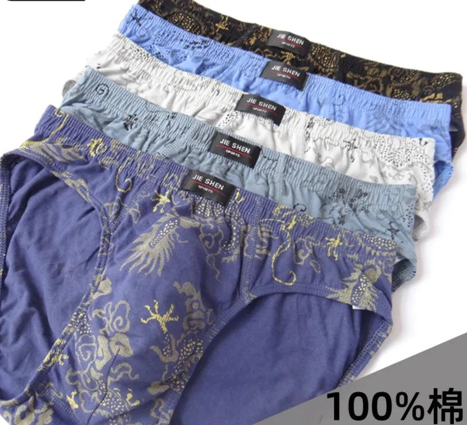 Men’s Comfortable Cotton Briefs | 5Pcs Lot (M-5XL) Underwear 🩳Upgrade your essentials with these men’s comfortable cotton briefs available in a convenient 5pcs lot. Made from 100% soft cotton, these briefs provide a snug yet coShop All I WantShop All I WantComfortable Cotton Briefs