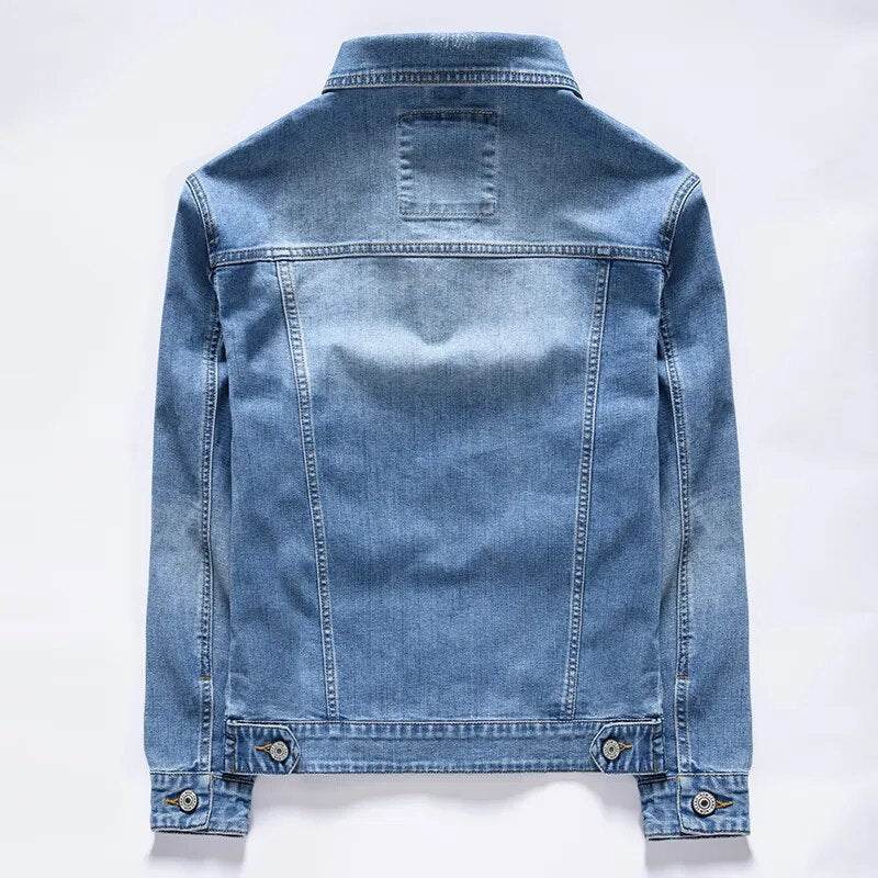 Classic Denim Jacket for Men 🧥👖Elevate your casual style with our Classic Denim Jacket for Men - a timeless and versatile wardrobe essential that adds a touch of rugged sophistication to any outfiSHOP ALL I WANTShop All I WantClassic Denim Jacket