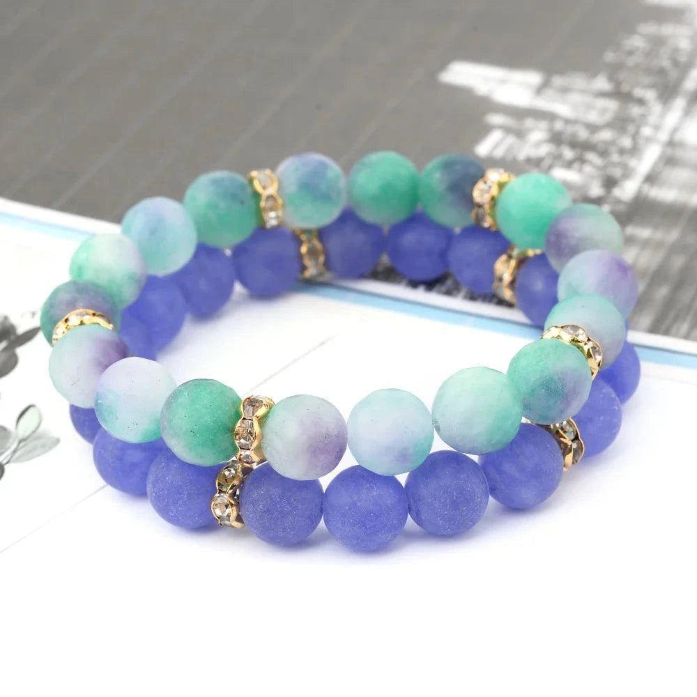 Colored Stone BraceletsDive into a world of exquisite charm with our Colored Stone Bracelets – a celebration of vibrant hues and timeless elegance.
🌈 A Symphony of Colors: Adorn your wriSHOP ALL I WANTShop All I WantColored Stone Bracelets