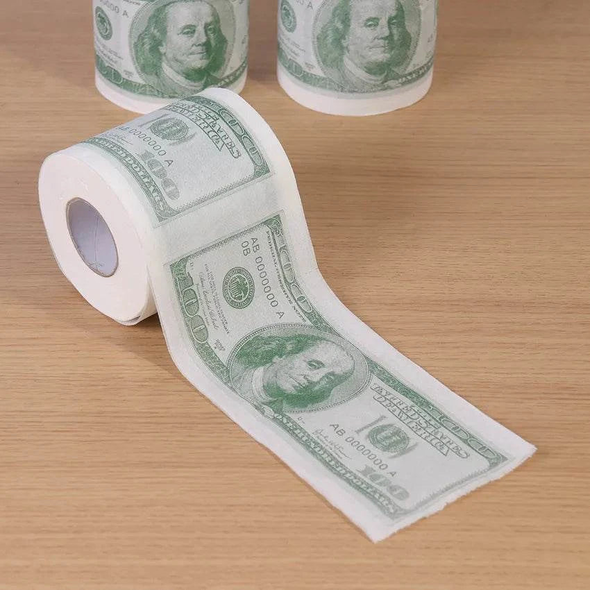 Billionaire Butt Toilet Paper 💩Want to add a touch of financial flair to your daily visits to the porcelain throne? Look no further! Our Money Toilet Paper is here to turn every bathroom break intSHOP ALL I WANTShop All I WantBillionaire Butt Toilet Paper