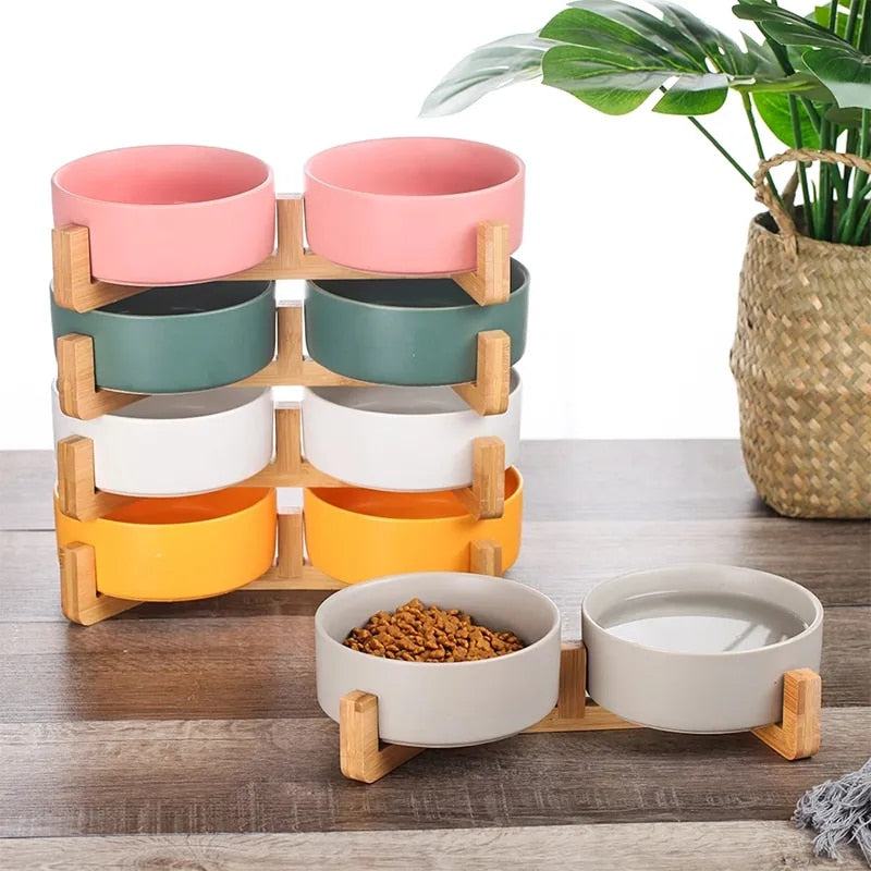 Ceramic Pet Bowls and StandsElevate Mealtime for Your Pets with Our Ceramic Pet Bowl Stand!
Introducing our Ceramic Pet Bowl Stand, designed to make mealtime a more enjoyable and comfortable exSHOP ALL I WANTShop All I WantCeramic Pet Bowls