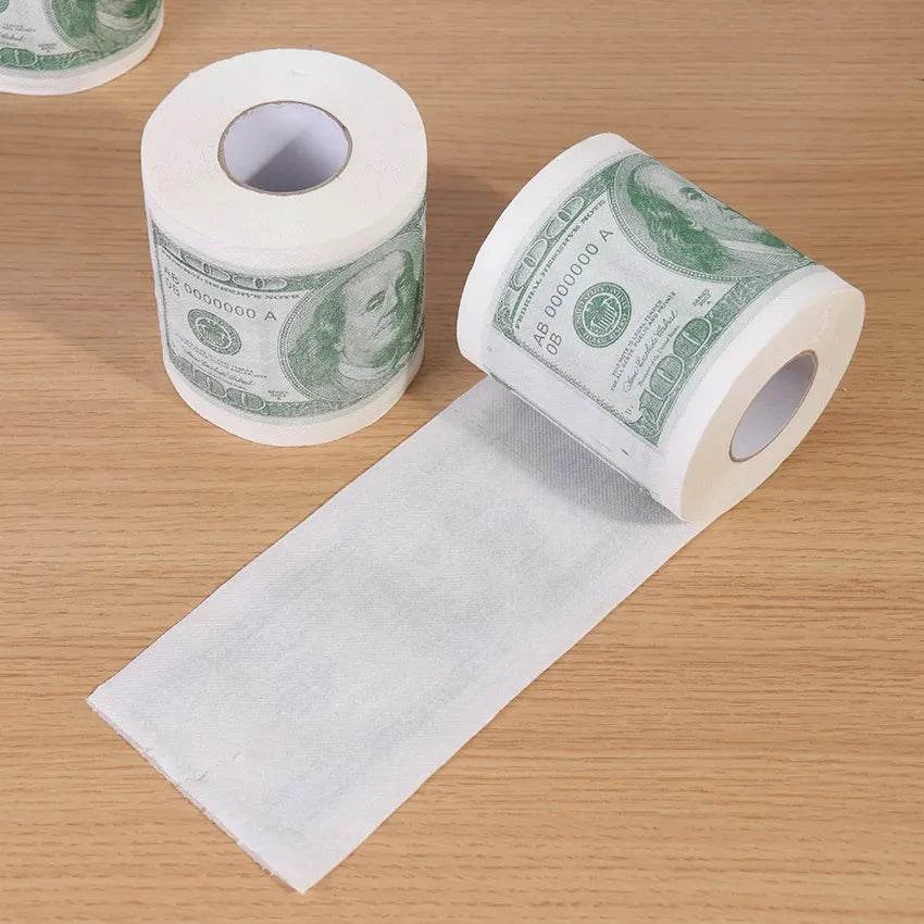 Billionaire Butt Toilet Paper 💩Want to add a touch of financial flair to your daily visits to the porcelain throne? Look no further! Our Money Toilet Paper is here to turn every bathroom break intSHOP ALL I WANTShop All I WantBillionaire Butt Toilet Paper