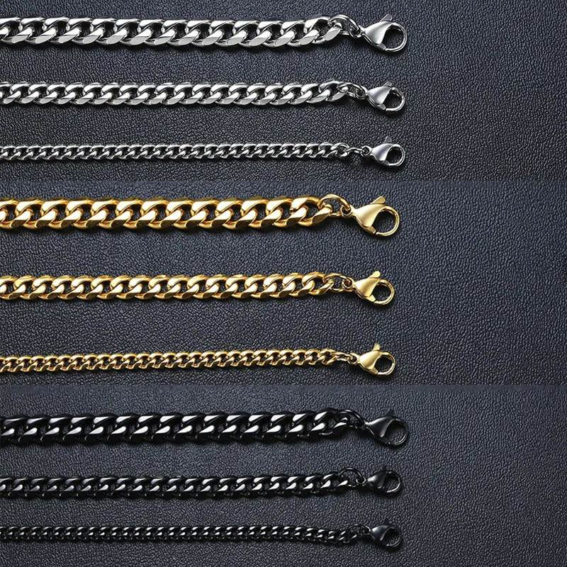 Men's Chunky Miami Curb Bracelet ππThese are stylish and versatile stainless steel bracelets that come in various widths, lengths, and colors, allowing you to find the perfect one to match your style SHOP ALL I WANTShop All I WantChunky Miami Curb Bracelet
