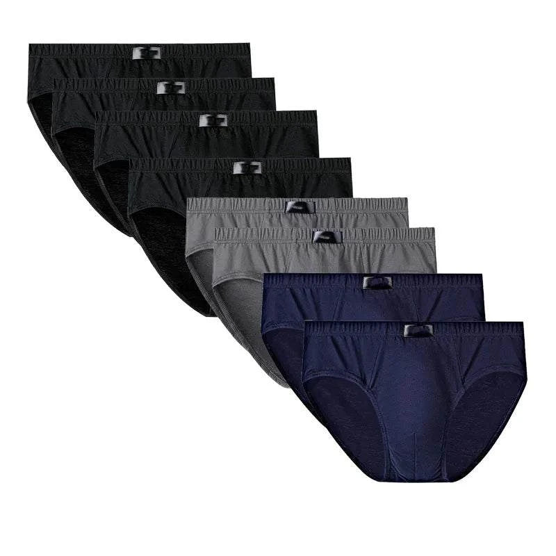 8Pcs Fashion Men's Panties Set | Comfortable Cotton Underwear for Men Upgrade your essentials with this 8Pcs fashion men's panties set, designed for comfort and style. Made from soft cotton, these briefs feature a sexy bikini cut that Shop All I WantShop All I WantComfortable Cotton Underwear