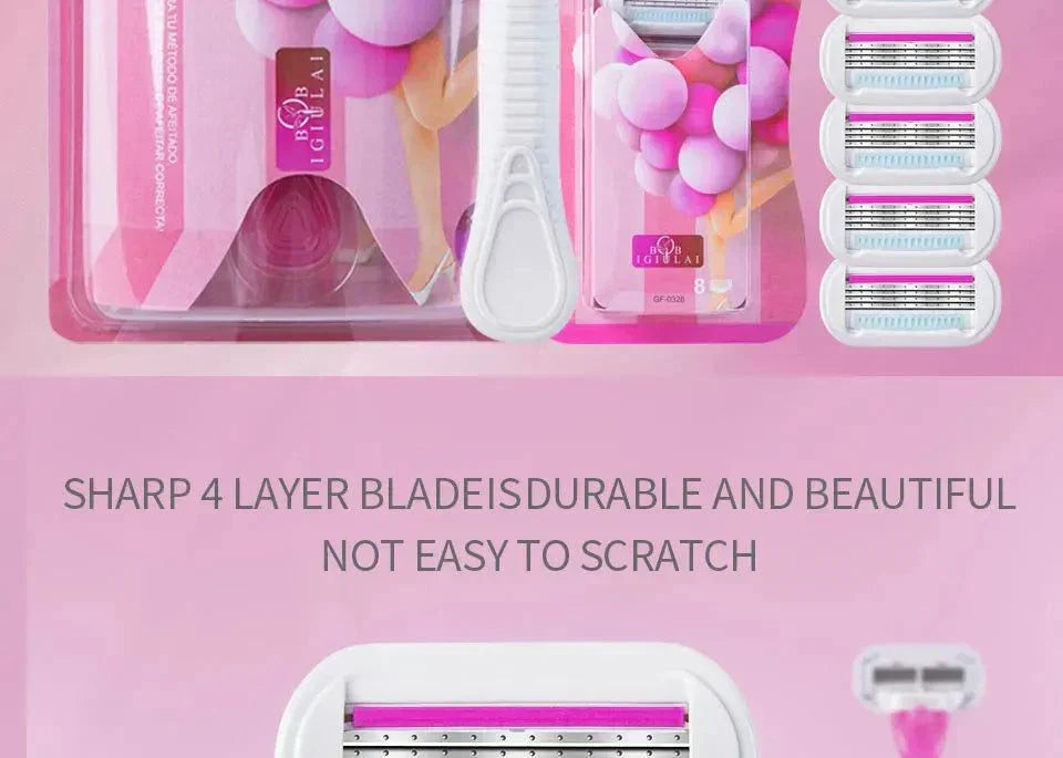 Shop All I WantShaving Set for Women | Smooth & Safe Bikini Shave (1 Handle + 11 BladAchieve a silky-smooth, irritation-free shave with this Venus shaving set, designed for women. Featuring 1 handle and 11 high-quality replacement blades, this set isShop All I WantShop All I WantSmooth & Safe Bikini Shave 1 Handle + 11 Blades ✨