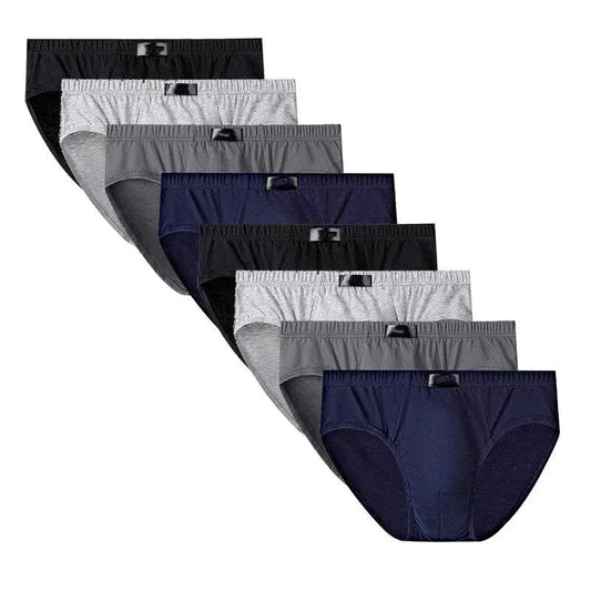 8Pcs Fashion Men's Panties Set | Comfortable Cotton Underwear for Men Upgrade your essentials with this 8Pcs fashion men's panties set, designed for comfort and style. Made from soft cotton, these briefs feature a sexy bikini cut that Shop All I WantShop All I WantComfortable Cotton Underwear