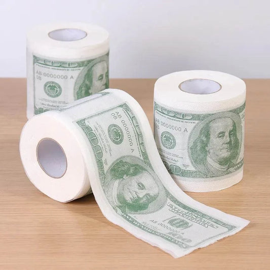 Billionaire Butt Toilet Paper 💩Want to add a touch of financial flair to your daily visits to the porcelain throne? Look no further! Our Money Toilet Paper is here to turn every bathroom break intSHOP ALL I WANTShop All I WantBillionaire Butt Toilet Paper