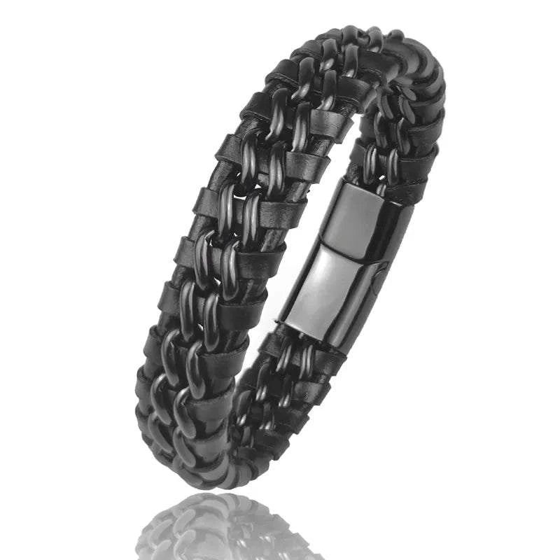 Genuine Leather Chain Bracelet for Men ๐๐งElevate your style with our Genuine Leather Chain Bracelet for Men - a fashionable and rugged accessory that adds a touch of sophistication to your look. ๐๐ง๐ซ
Key SHOP ALL I WANTShop All I WantGenuine Leather Chain Bracelet