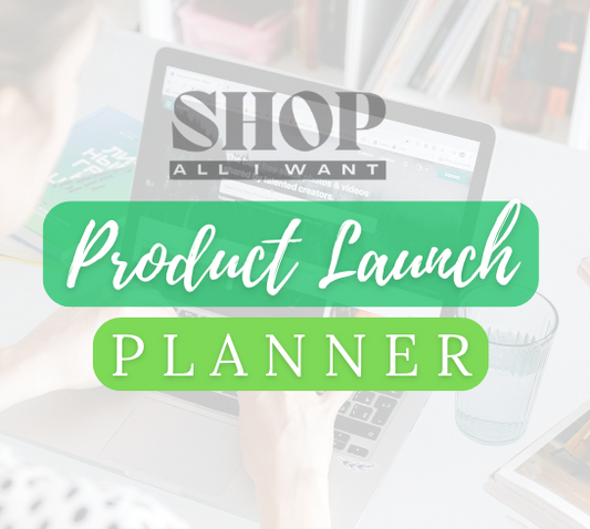 Product Launch Planner -42 PagesShop All I WantShop All I WantProduct Launch Planner -42 Pages
