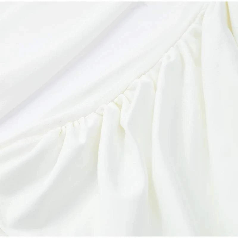 Chic Backless White Slim Fit Dress for Women - Elegant Pleated EveningMake a statement in this Chic Backless White Slim Fit Dress, the perfect choice for elegant evenings and special occasions. Featuring a flattering slim fit, this dreShop All I WantShop All I WantChic Backless White Slim Fit Dress