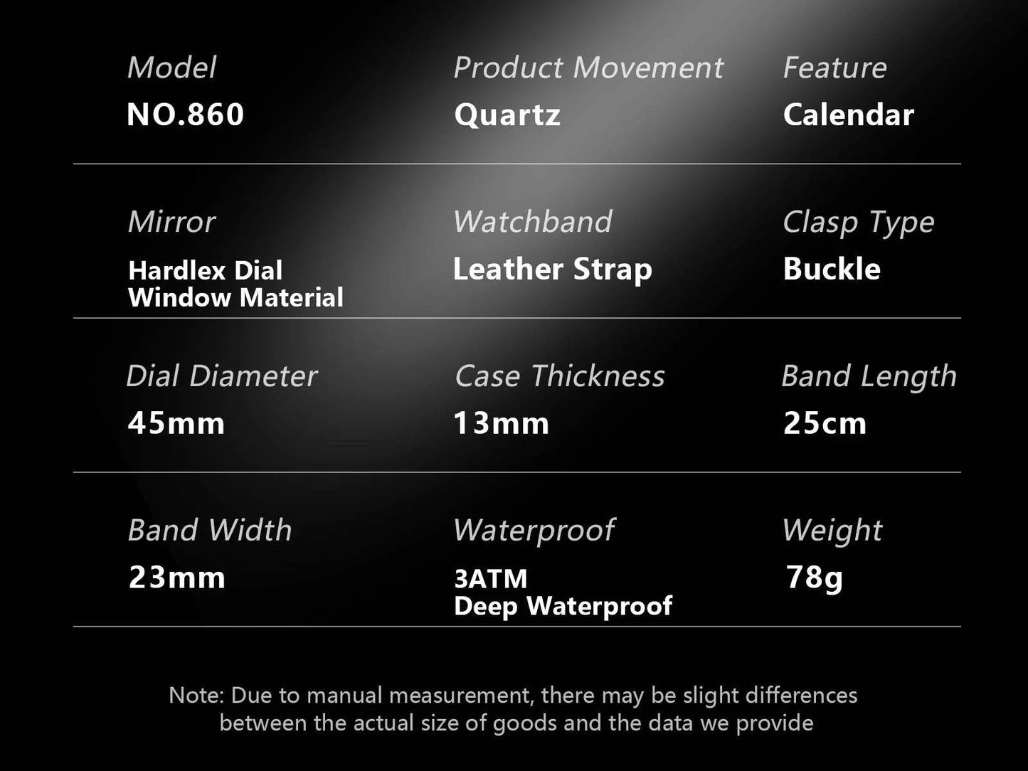 Elegant Men’s Quartz Watch – Waterproof Luminous Sports Timepiece withThe Elegant Men’s Quartz Watch offers both sophistication and functionality. Its waterproof design and luminous hands make it perfect for both daily wear and active Shop All I WantShop All I WantQuartz Watch – Waterproof Luminous Sports Timepiece