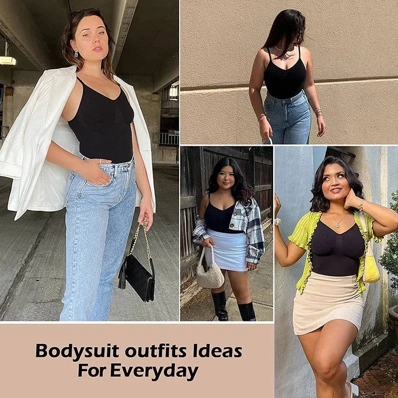 Seamless Bodysuit Shapewear: Tummy Control & Thong Design! 🔥✨Transform your silhouette with our seamless bodysuit shapewear, available in sizes XS to 3XL. This versatile bodysuit features a thong design for a smooth finish andShop All I WantShop All I WantSeamless Bodysuit