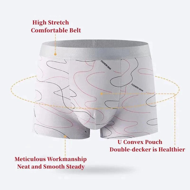 π©² 8pcs Men's Boxer Shorts β Soft Milk Silk, Sexy & Breathable with FaUpgrade your underwear collection with this 8pcs set of men's boxer shorts. Crafted from soft milk silk, these sexy and breathable boxers feature fashionable prints SHOP ALL I WANTShop All I WantBoxer Shorts β Soft Milk Silk