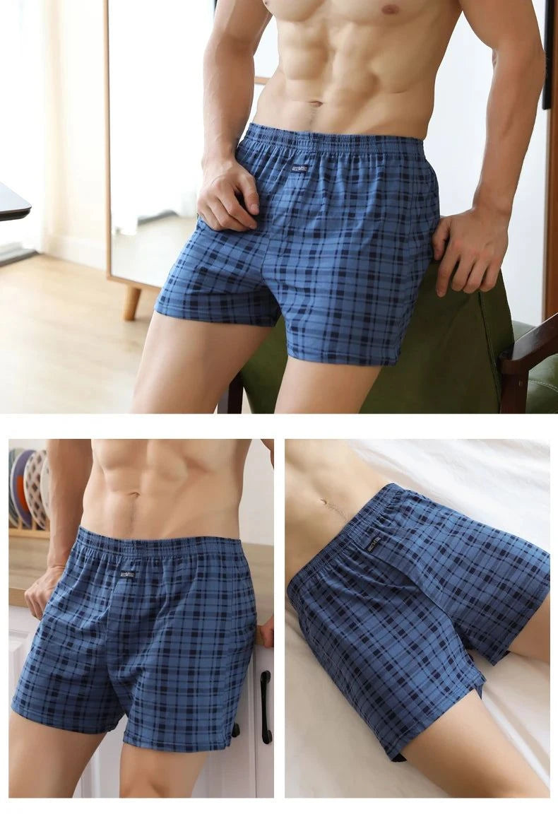 Cotten Plus Size Boxer Briefs | High-Waisted Cotton Slacks for Men 🩳Experience ultimate comfort with  cotton plus size boxer briefs. Designed for the modern man, these high-waisted cotton slacks offer a relaxed fit, perfect for loungShop All I WantShop All I WantSize Boxer Briefs