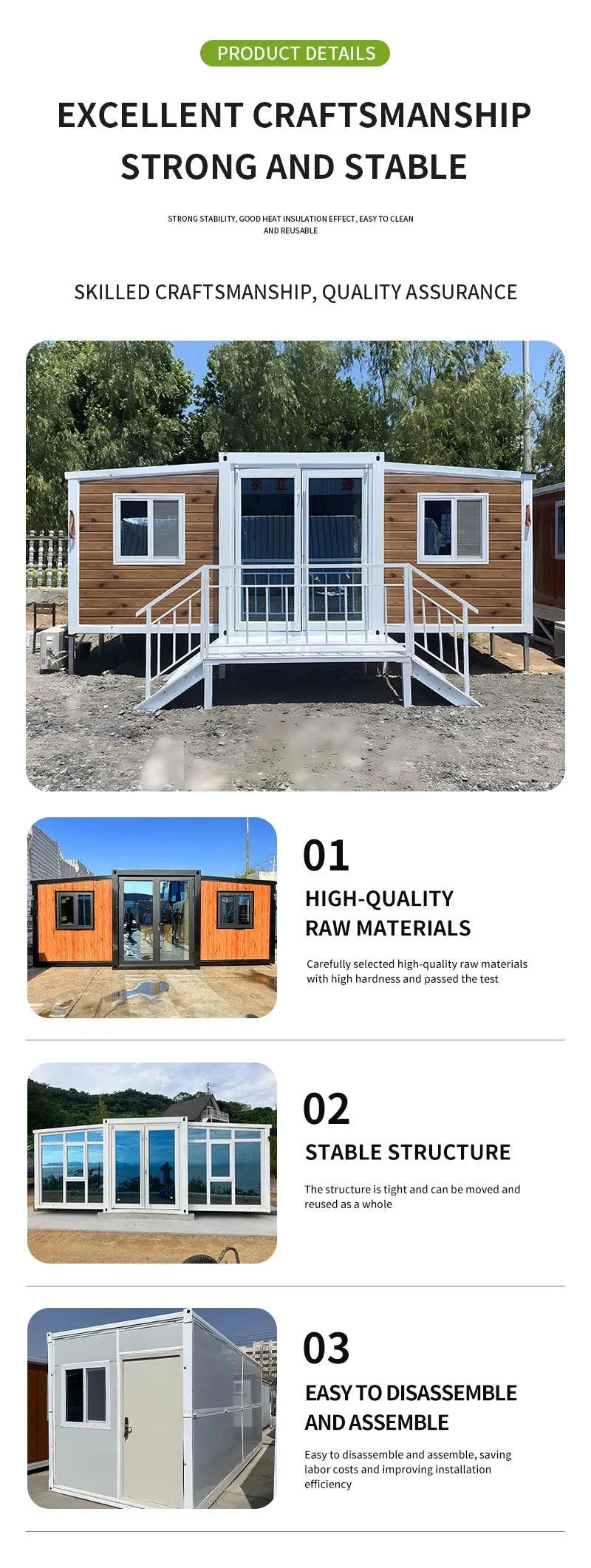 40Ft Expandable Prefabricated Container House | Tiny Home 🏡Transform your living space with the 40Ft Expandable Prefabricated Container House, an innovative and eco-friendly solution for modern living. This tiny home is perfShop All I WantShop All I Want40Ft Expandable Prefabricated Container House