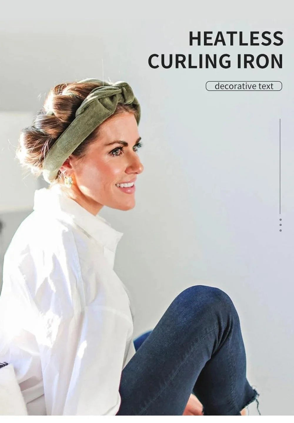 💁♀️ Heatless Curling Rod Headband – Soft, No-Heat Hair Rollers for EAchieve beautiful curls without the heat with the Heatless Curling Rod Headband. Designed for comfort while you sleep, this soft and flexible headband creates effortShop All I WantShop All I WantHeatless Curling Rod Headband
