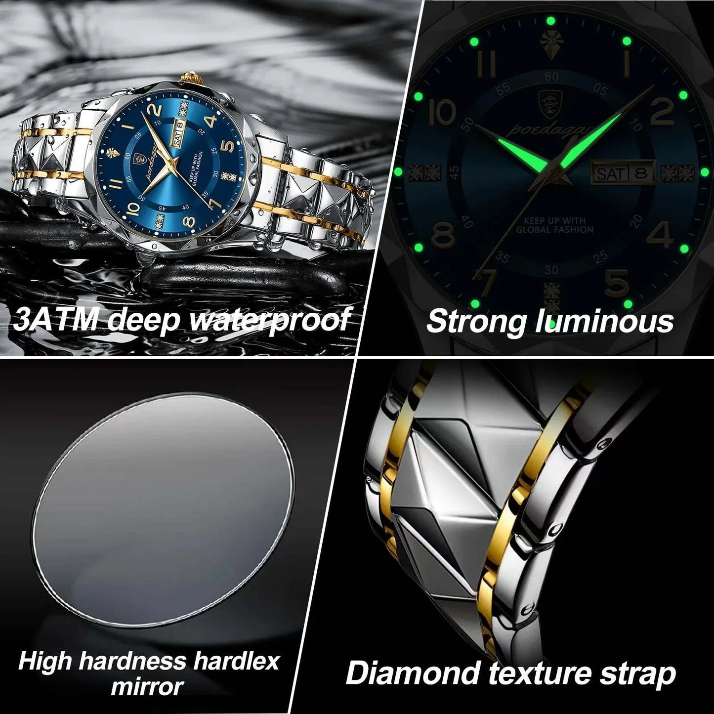 Shop All I Want Luxury Men’s Wristwatch – Waterproof Luminous Date & Week Leather WatcDiscover the perfect blend of style and practicality with the Luxury Men’s Wristwatch – Waterproof Luminous Date & Week Leather Watch for Sports, Quartz Men’s CShop All I WantShop All I WantWristwatch – Waterproof Luminous Date & Week Leather Watch