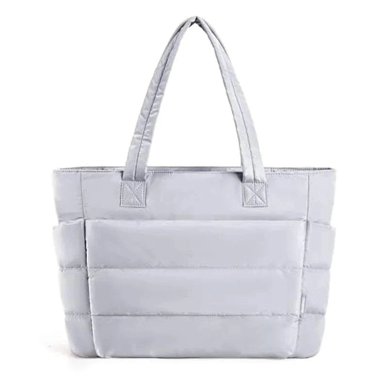 Stylish Tote Shoulder Bag 🖤Elevate your style with our Multifunctional Puffer Handbag, designed to meet all your daily needs. With a sleek, quilted exterior and a compact yet spacious interiorSHOP ALL I WANTShop All I WantStylish Tote Shoulder Bag