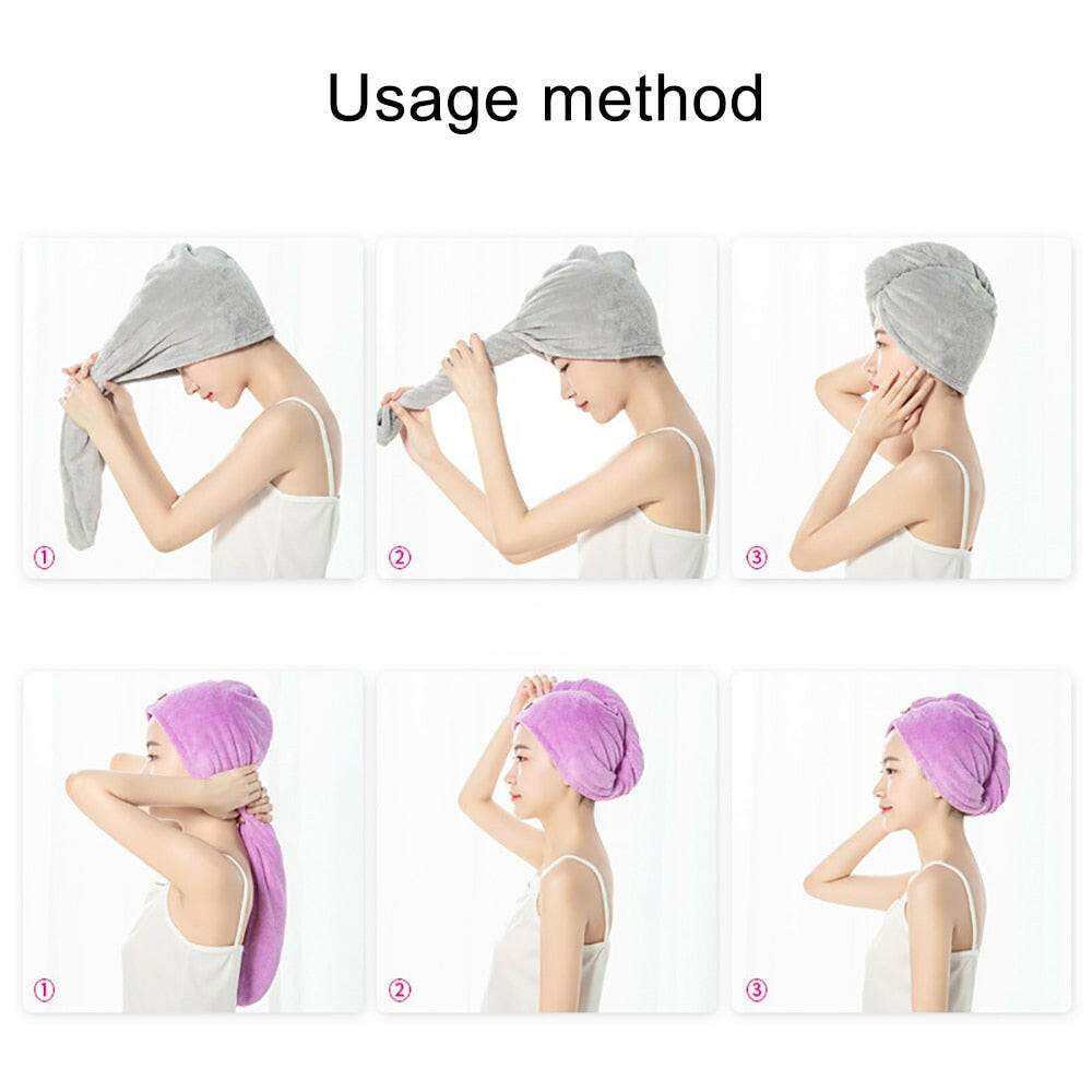 Microfiber Hair Towel 💕Elevate Your Post-Shower Routine with Our Quick-Drying Long Curly Hair Cap! 🚿🌟
Introducing the ultimate bathroom essential for women and adults – our Quick-Drying SHOP ALL I WANTShop All I WantMicrofiber Hair Towel
